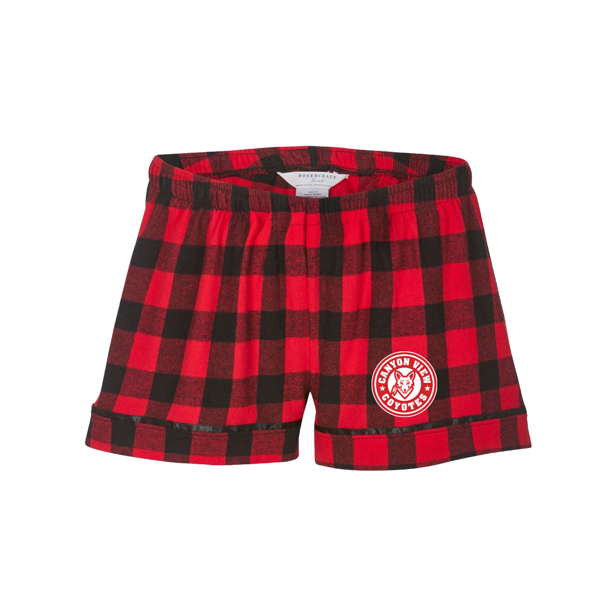 CV CIRCLE LOGO YOUTH FLANNEL SHORTS