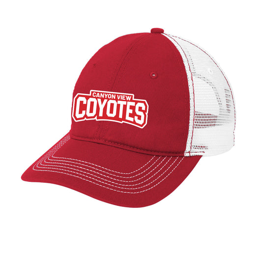CANYONVIEW COYOTE WORD MESH BACK CAP