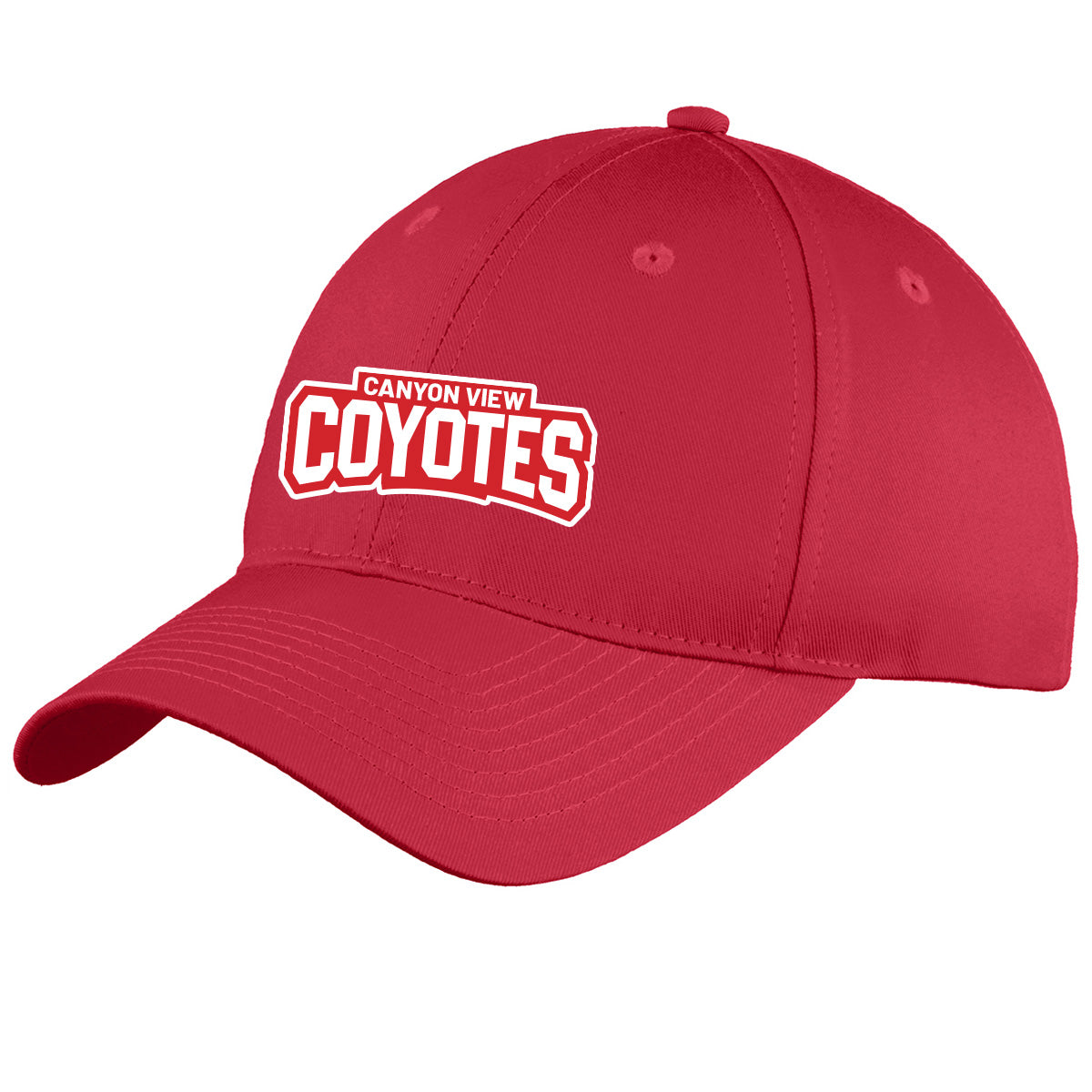 CANYONVIEW COYOTE WORD YOUTH SIX-PANEL UNSTRUCTURED TWILL CAP