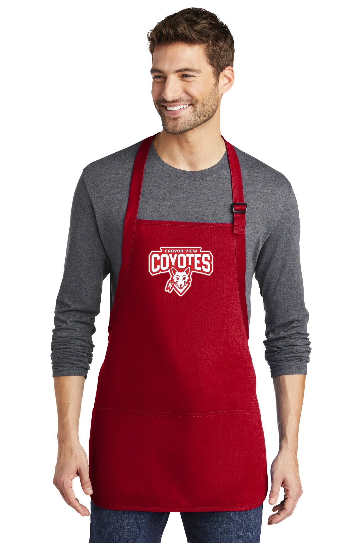 CANYON VIEW COYOTES APRON - BANNER DESIGN