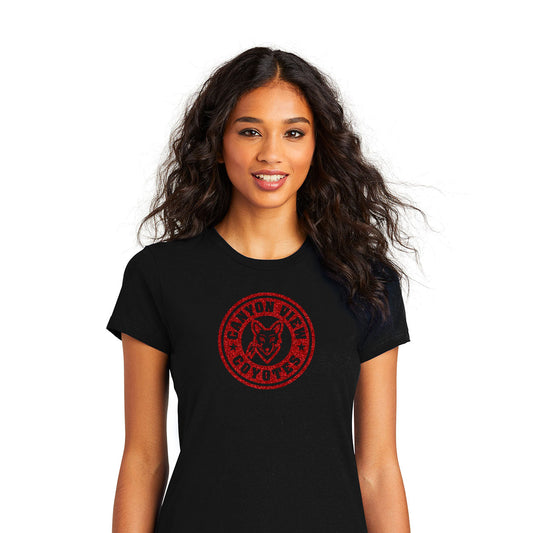 CANYON VIEW GLITTER WOMEN'S SHORT SLEEVE TEE