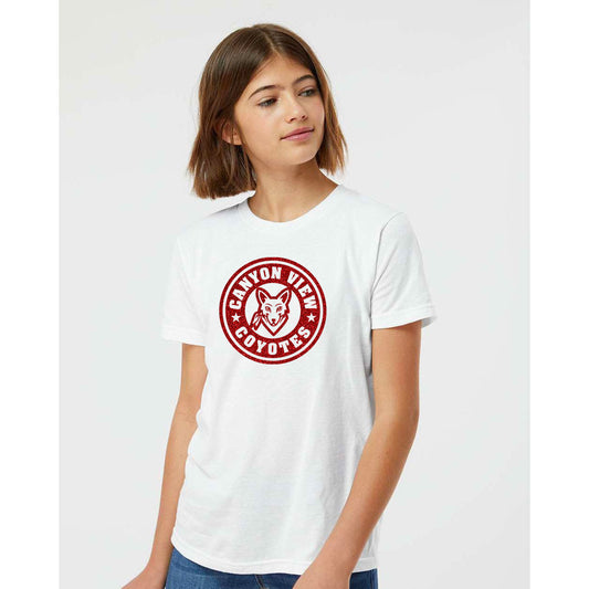 CANYON VIEW GLITTER YOUTH SHORT SLEEVE TEE