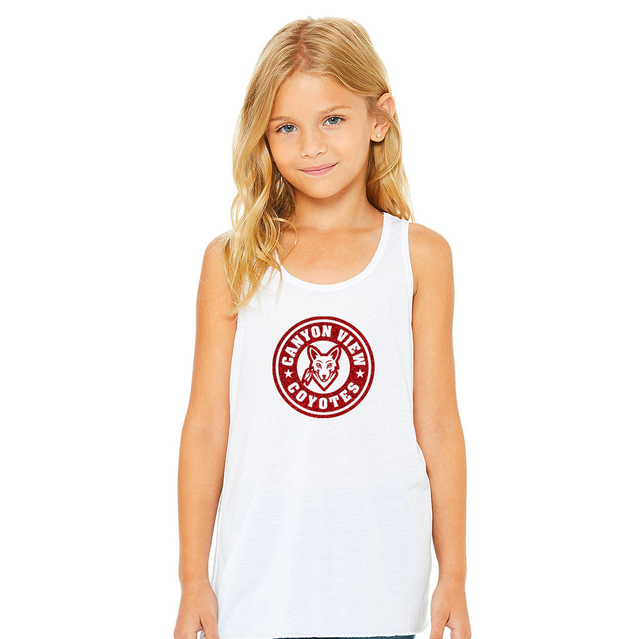 Youth Flowy Racerback Tank