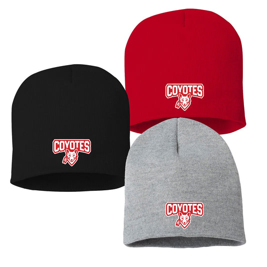 COYOTES 8" KNIT BEANIE UNISEX BEANIE