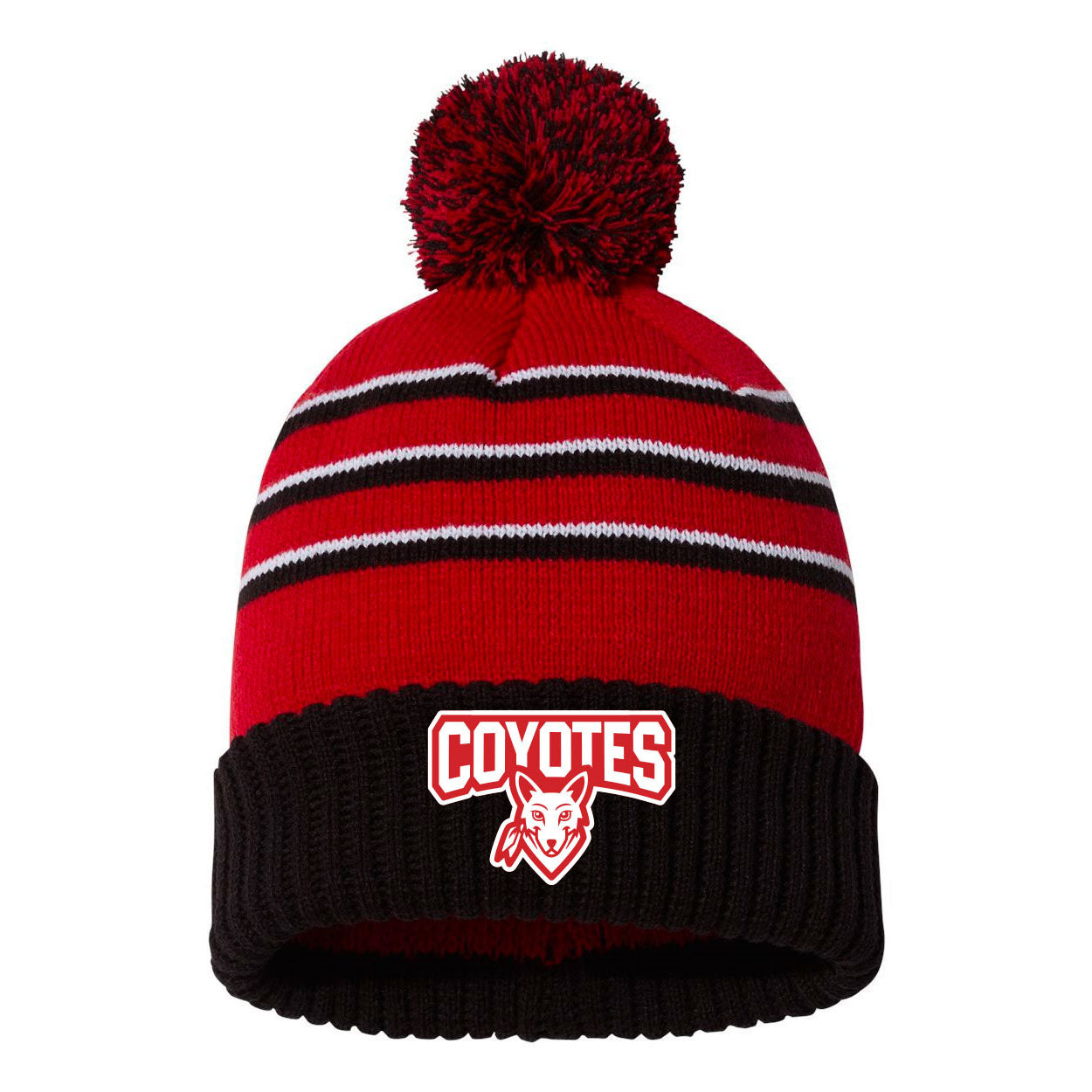 COYOTES POM BEANIE UNISEX BEANIE