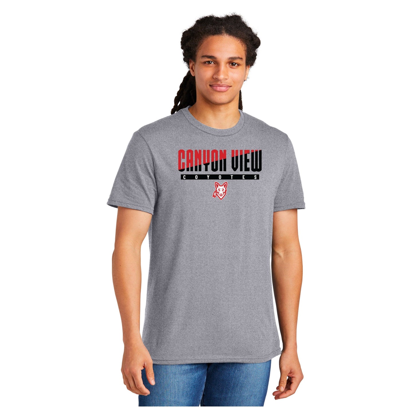 CANYON VIEW STACKED DESIGN ADULT SHORT SLEEVE TEE