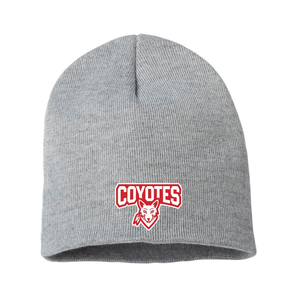 COYOTES 8" KNIT BEANIE UNISEX BEANIE