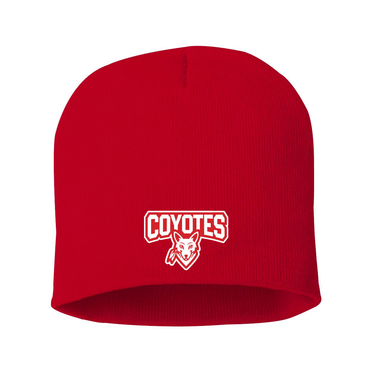 COYOTES 8" KNIT BEANIE UNISEX BEANIE