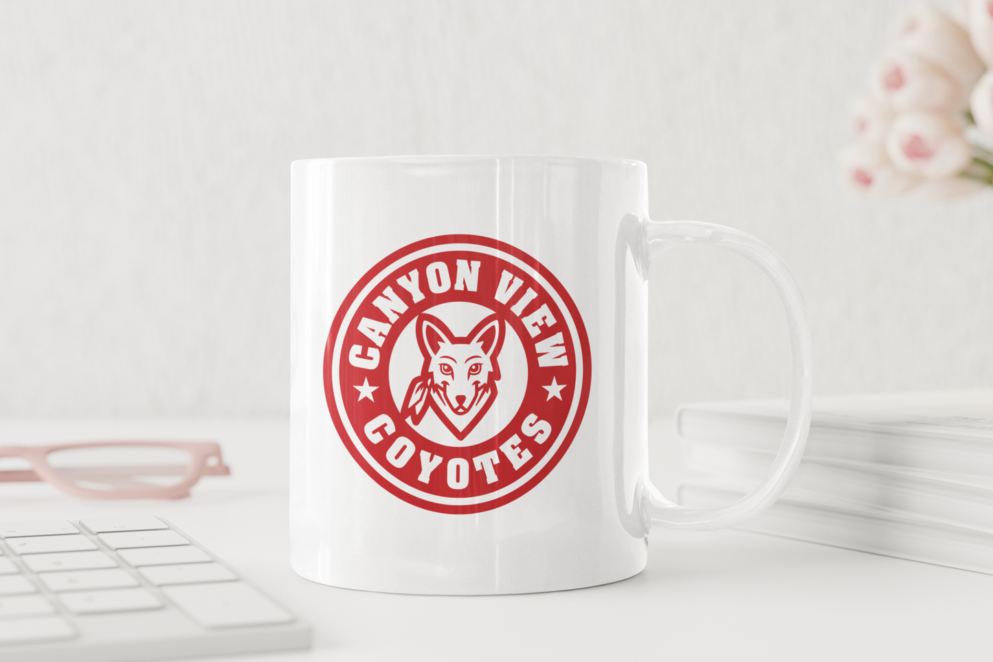 Canyon View Coyotes 11 Oz. Mug 11 Oz. Mug - Circle Design