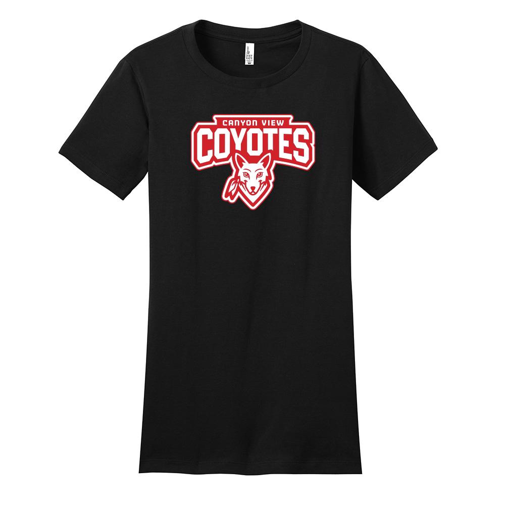 Canyon View Coyotes Women's Short Sleeve Tee