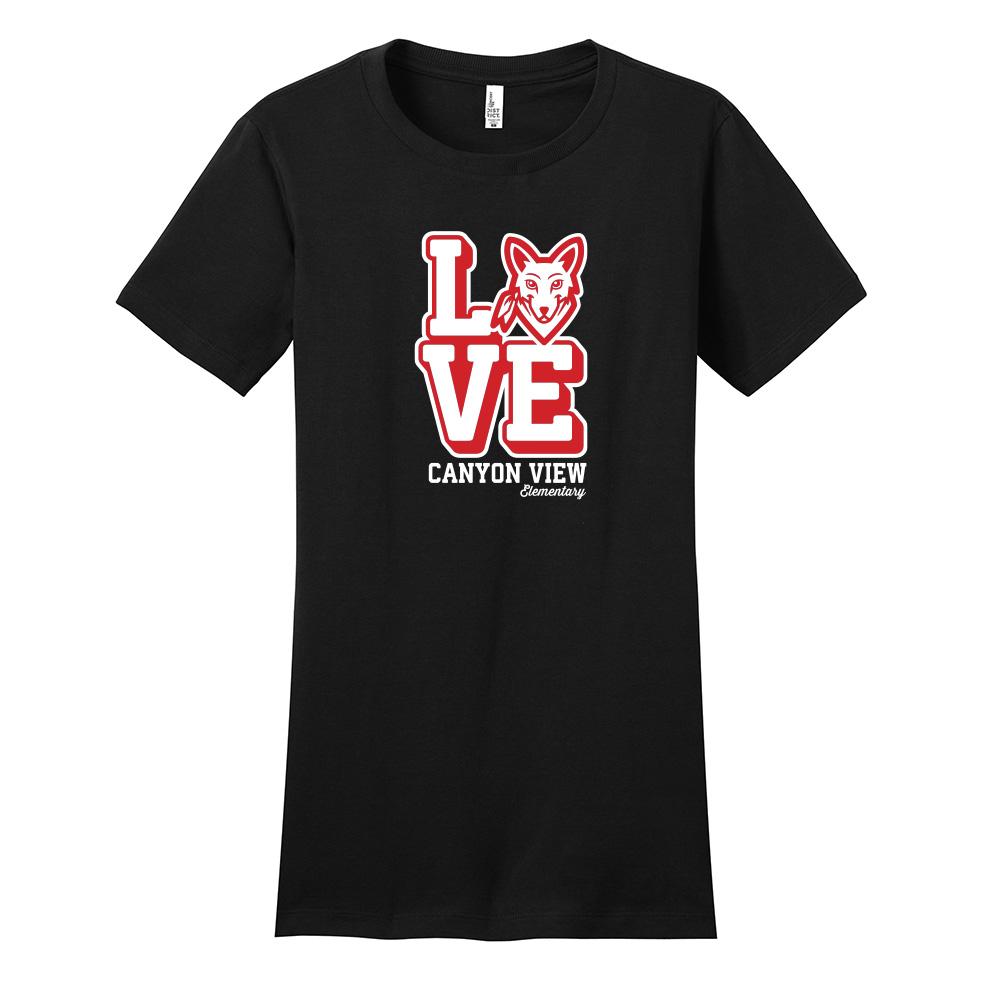 Canyon View Coyotes Women's Short Sleeve Tee