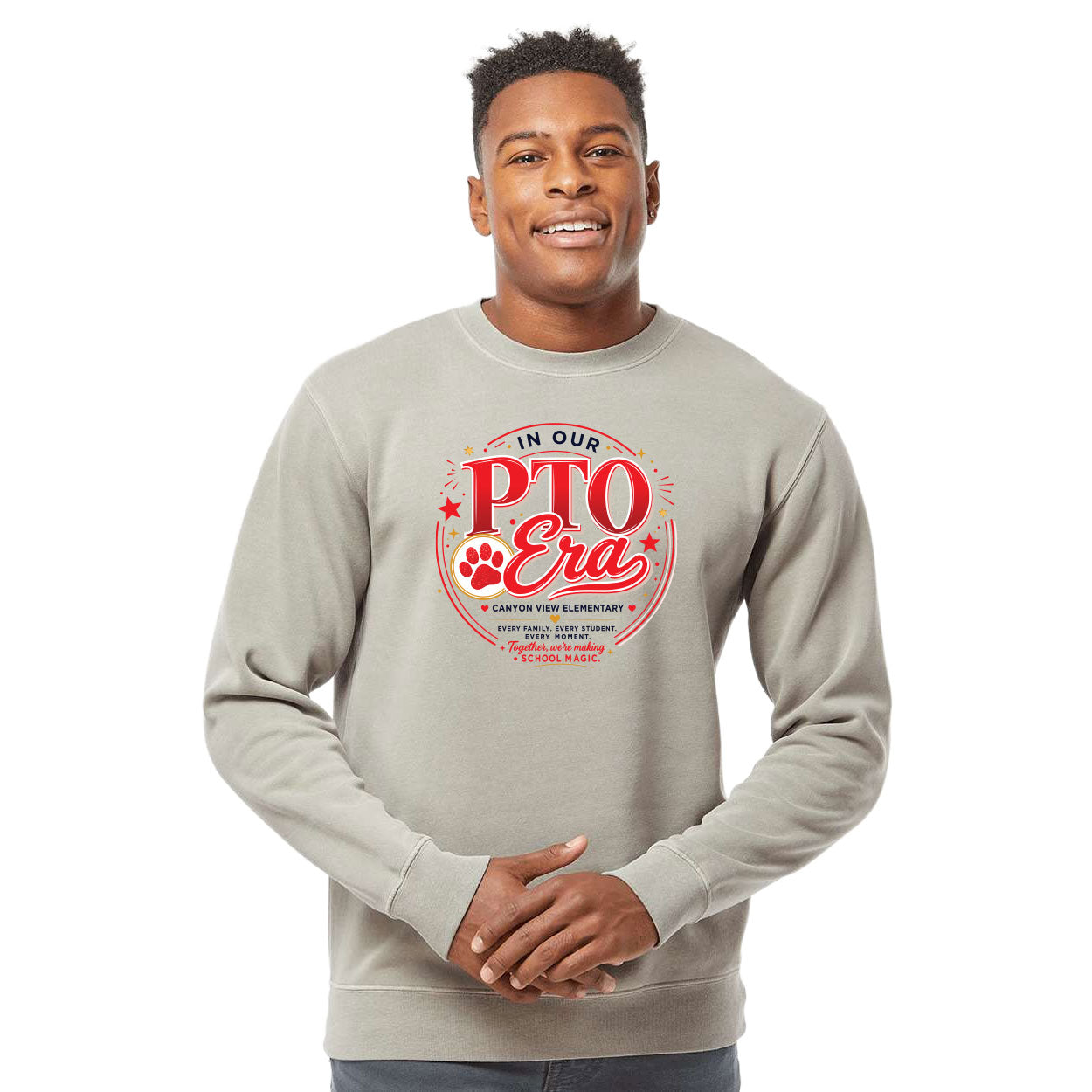 CT PTO MIDWEIGHT PIGMENT-DYED CREWNECK SWEATSHIRT