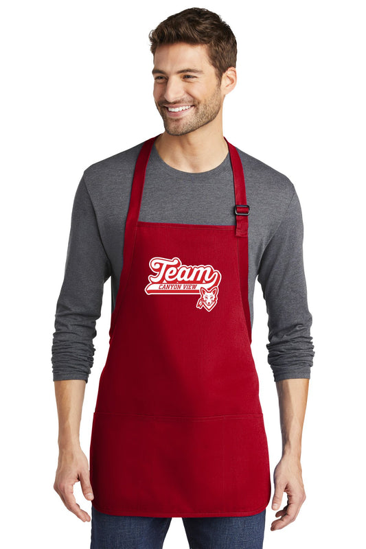 CANYON VIEW COYOTES APRON - TEAM DESIGN