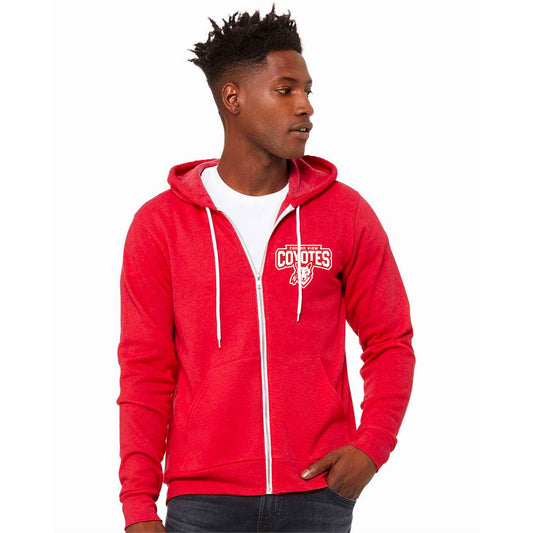 CANYON VIEW MAIN LOGO BELLA+CANVAS ® UNISEX SPONGE FLEECE FULL-ZIP HOODIE