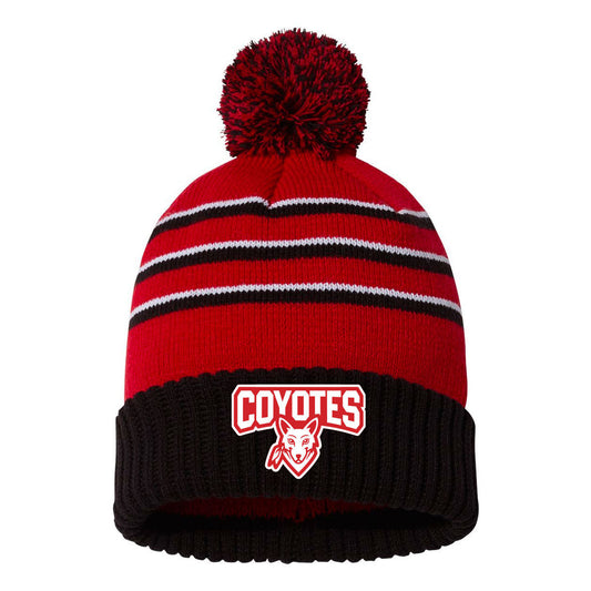 COYOTES POM BEANIE UNISEX BEANIE