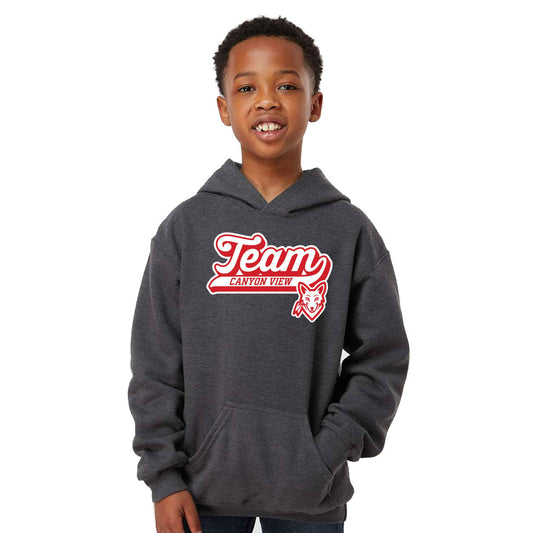 CANYON VIEW TEAM DESIGN YOUTH HOODED SWEATSHIRT