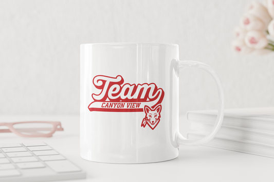 Canyon View Coyotes 11 Oz. Mug 11 Oz. Mug - Team Design