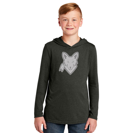 CANYON VIEW MONO COYOTE YOUTH PERFECT TRI LONG SLEEVE HOODIE