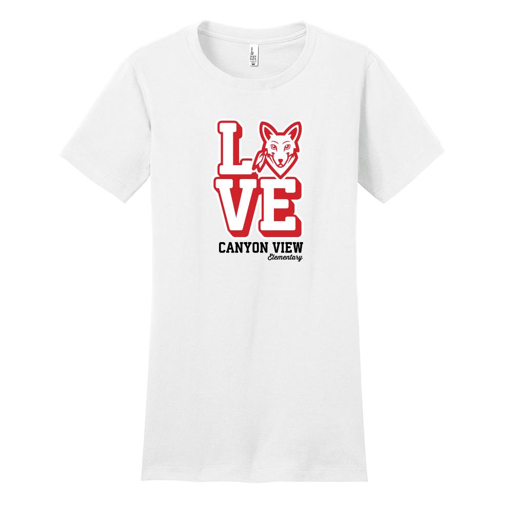 Canyon View Coyotes Women's Short Sleeve Tee