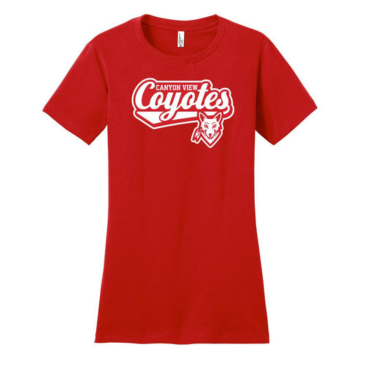 Canyon View Coyotes Women's Short Sleeve Tee