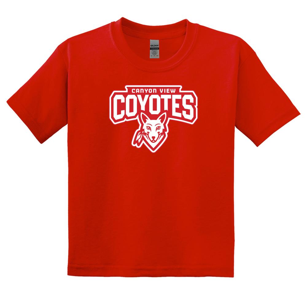 Canyon View Coyotes Youth Short Sleeve Tee