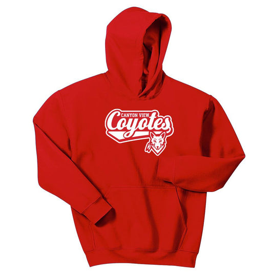 Canyon View Coyotes Youth Short Sleeve Tee - Script Design