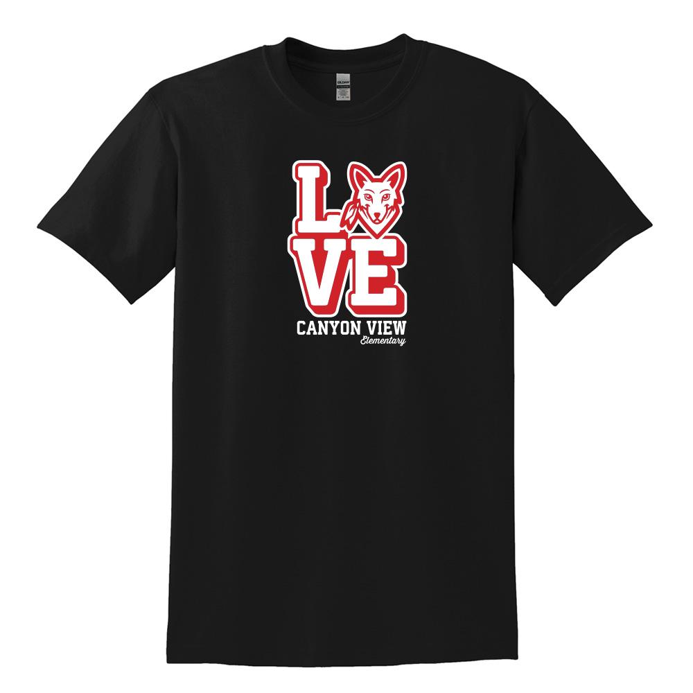 Canyon View Coyotes Youth Short Sleeve Tee